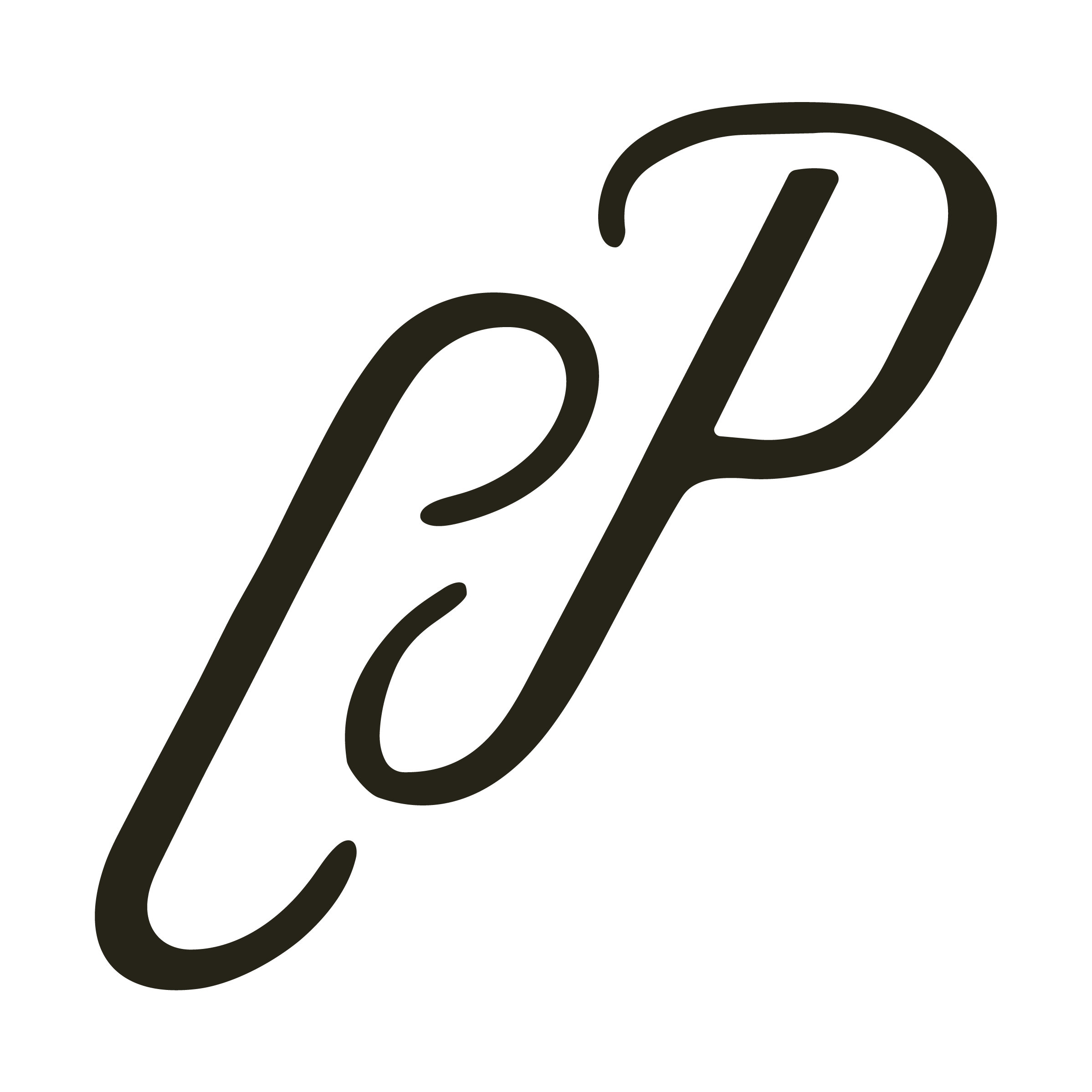 CIRCA Pintig's new CP monogram mark.